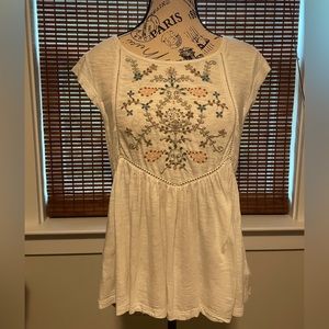 Embroidered Lucky Brand Top